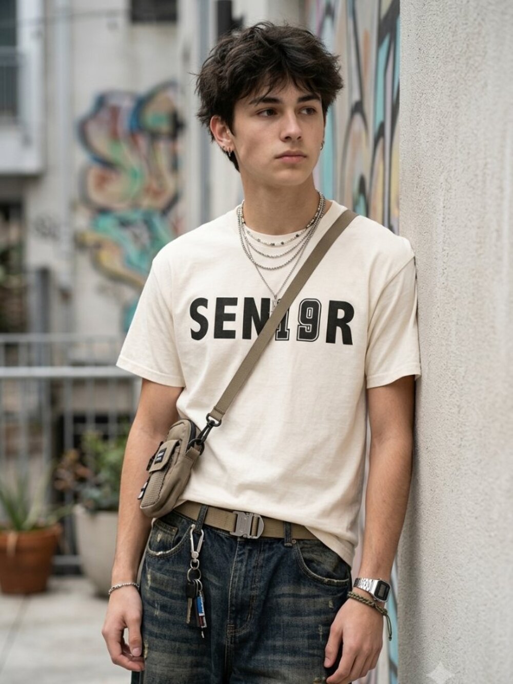 SEN19R Graphic Tee | Size L/XL